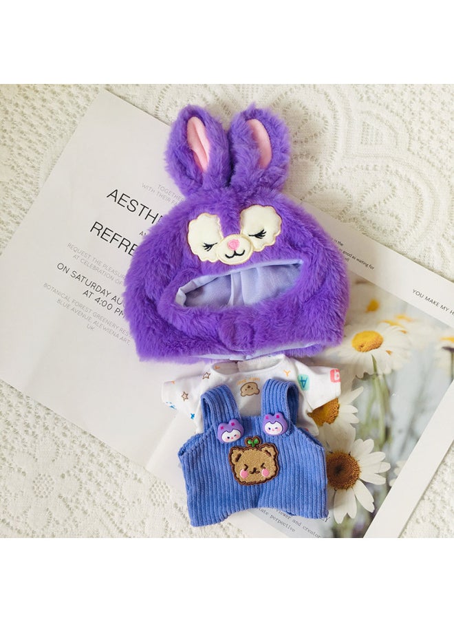 Generic - Attribute 20 Dressing Clothes Dressing Human Figure Replaceable Doll Plush 20cm Doll No Cm Cotton-Specifications:Flower Fairy Love Gauze Skirt + Hairpin-Color:Suitable For 20cm Cotton Dolls - Image 1