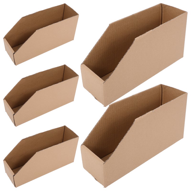 Corrugated Boxes for Storage and Moving, Durable Cardboard Bins with Easy Assembly - Image 3