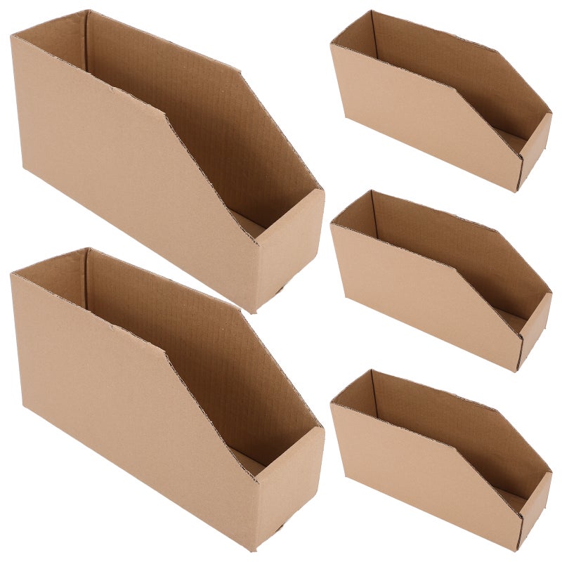 Corrugated Boxes for Storage and Moving, Durable Cardboard Bins with Easy Assembly - Image 5