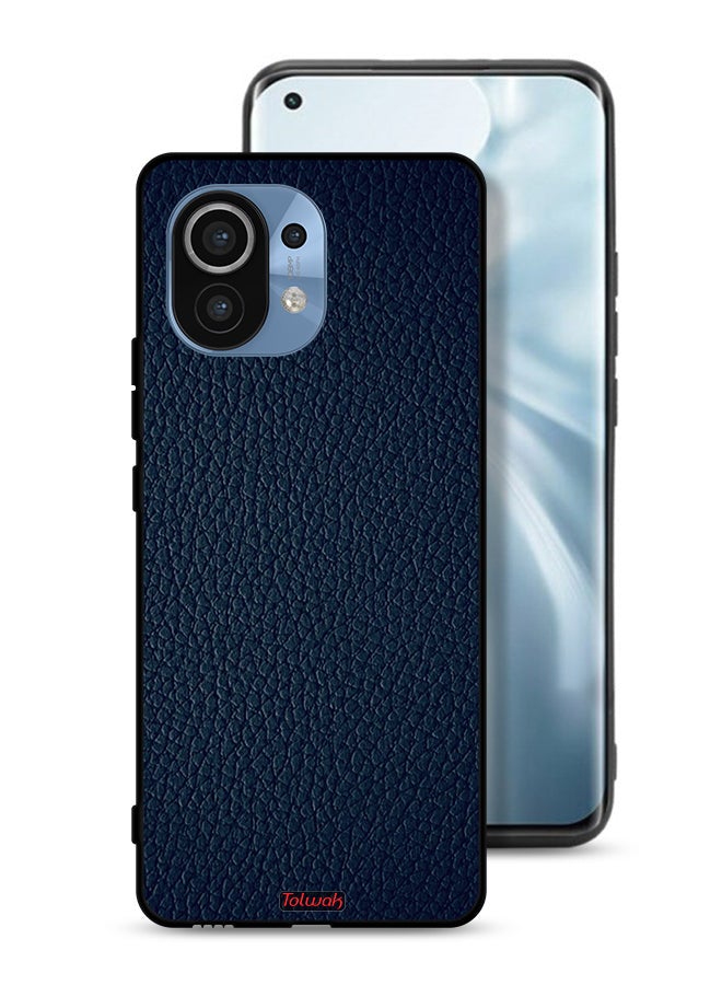 Tolwak Xiaomi Mi 11 Protective Case Cover Leather Pattern - Image 1