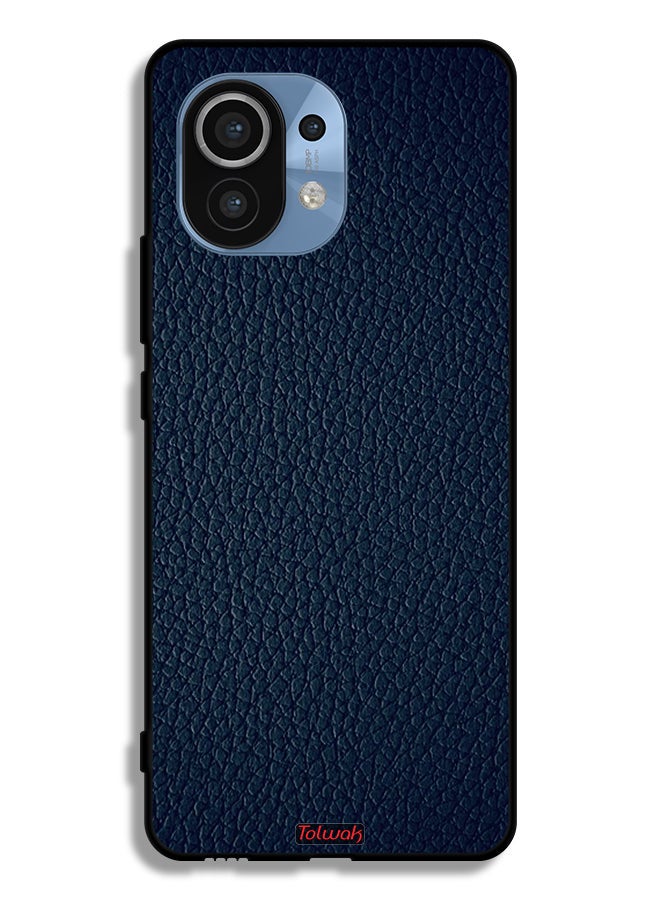 Tolwak Xiaomi Mi 11 Protective Case Cover Leather Pattern - Image 2