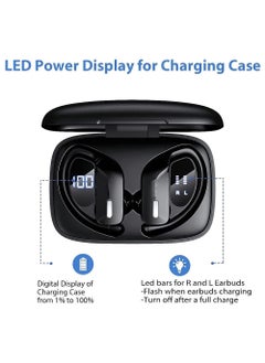 General Wireless Earbuds , Bluetooth Headphones 48H In-Ear Playback Headphones Waterproof with Microphone LED Display for Sports Running Exercise  - Image 3