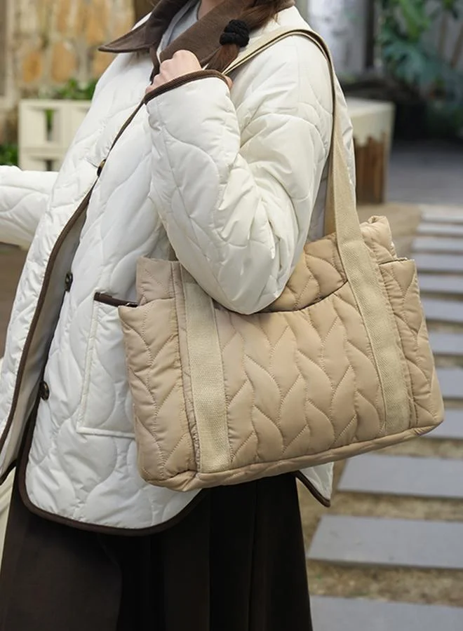 Take Two texture Double Strap Shoulder Bag