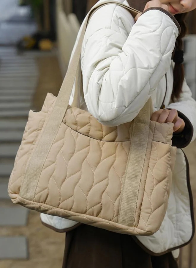 Take Two texture Double Strap Shoulder Bag