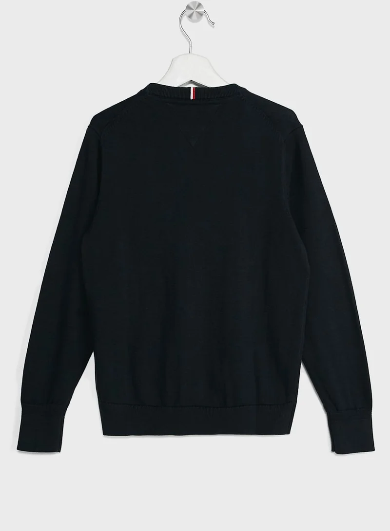 TOMMY HILFIGER Youth Logo Sweater