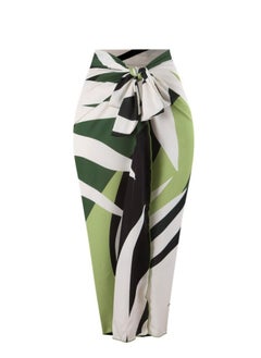 Generic 2Pcs The latest women's one-piece swimsuit hollow gem long dress swimsuit set  - Image 3