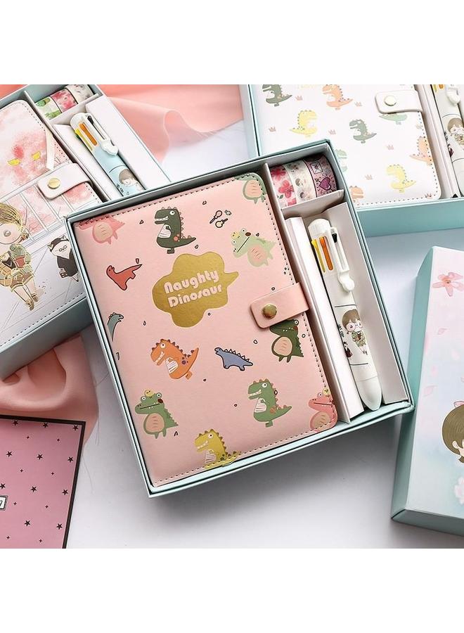 Bluejw Hand Account Book Simple Ins Style Suit Gift Box Journal Notebook Internet Popular Girl Heart Primary School Student Hand Account Book - Image 2