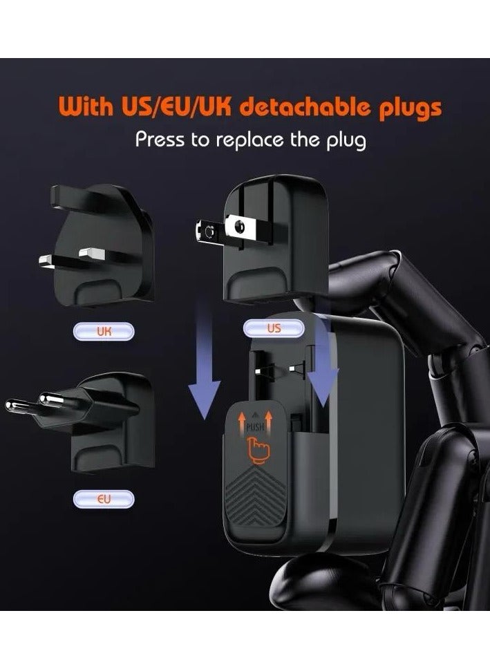 65W GaN PD Usb C Fast Charging Original Cargadores Para Celular Chargeur Phone Samsung Charger Adapters For iphone Apple  - Image 4