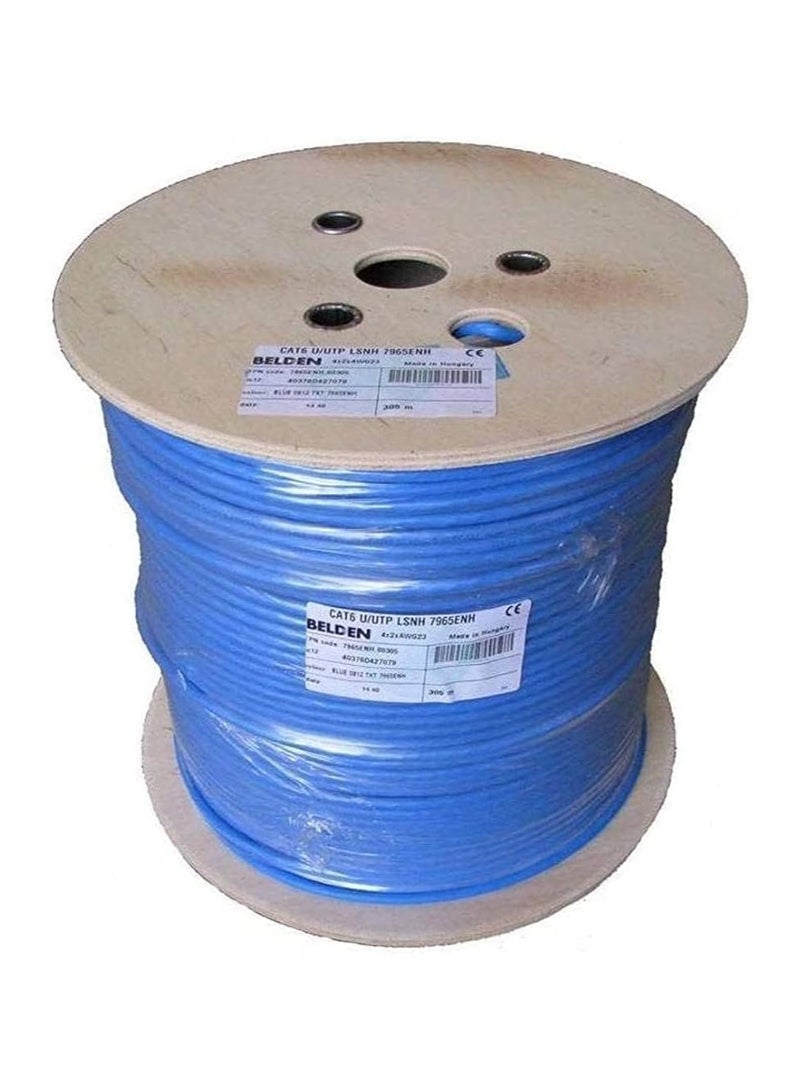 كابل بيلدن كات 6 U/UTP PVC 7965E