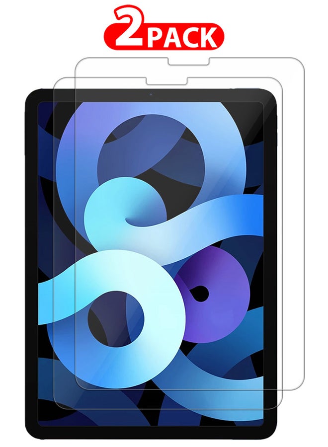 CATANES 2 Packs For Apple iPad Air 5th 10.9 Screen Protector 9H Hardness Tempered Glass Scratch Resistant HD Display Screen Protector - Image 1
