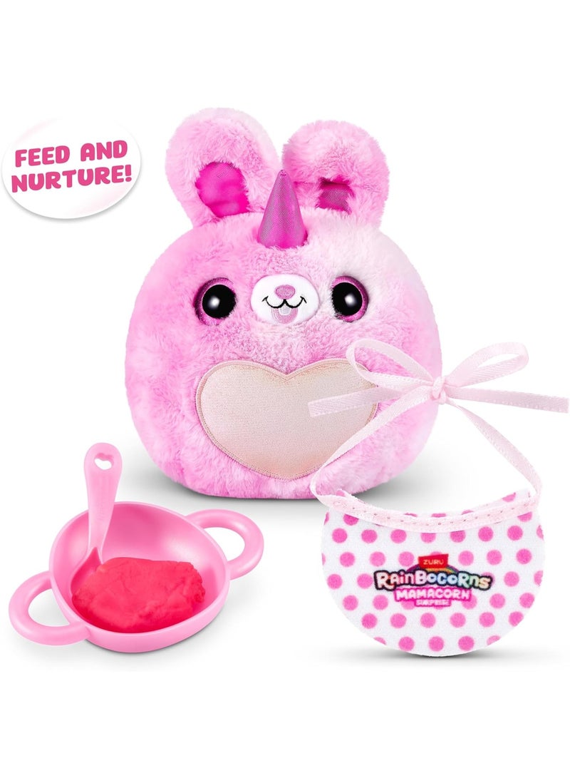 Rainbocorns لعبة ماما كورن المحشوة المفاجئة مع طفل غامض - Image 3