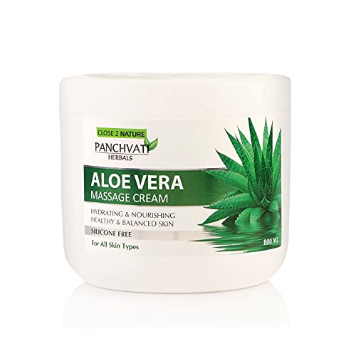 Panchvati Herbals Aloe Vera Massage Cream 800 Ml - Image 1