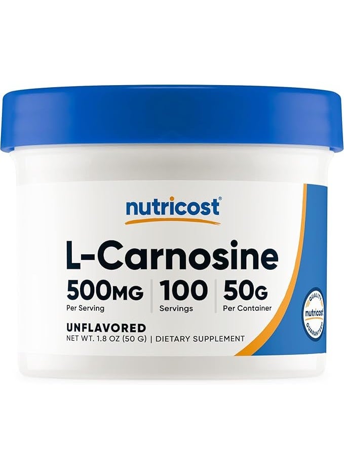 نوتريكوست، إل-كارنوزين، بدون نكهة، 1.8 أونصة (50 غرام) - Image 1