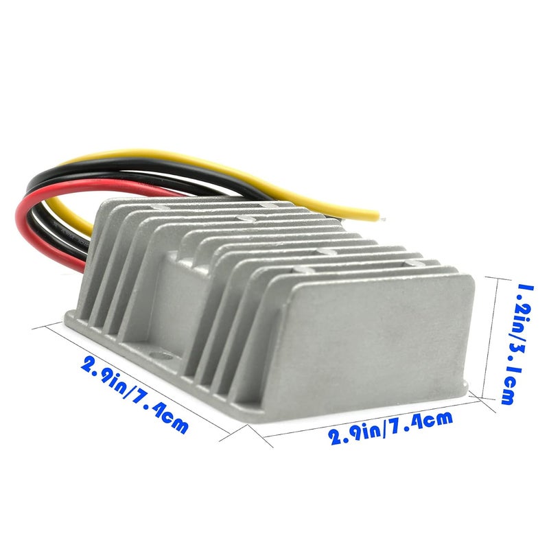 MGGi مُعزز الجهد من 12V DC إلى 24V 15A 360W، محول رفع DC/DC، وحدة تنظيم إمداد الطاقة، محول رفع، محول طاقة، مقاوم للماء - للسيارة والشاحنة والمركبة والقارب والدراجة الكهربائية - Image 5