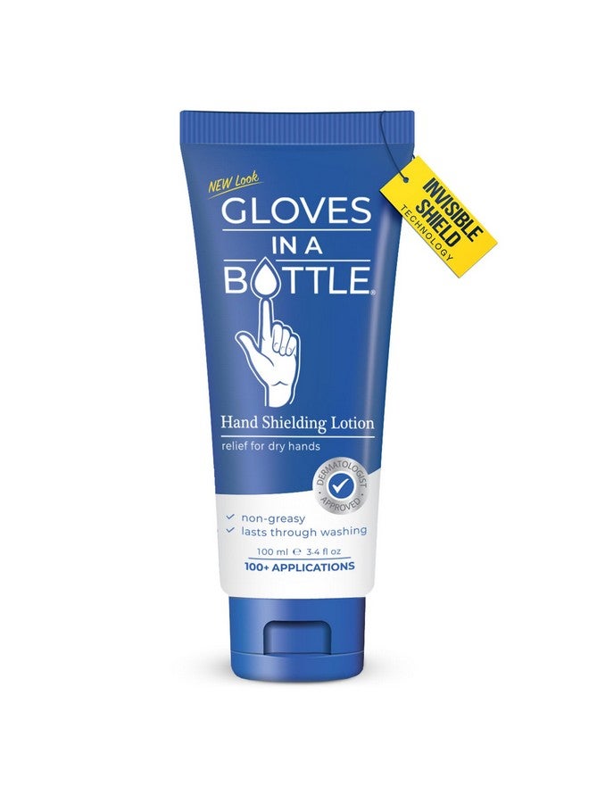 Gloves In A Bottle - Shielding Lotion for Dry Skin, Hand Lotion Travel Size, Protects & Restores Dry Cracked Skin- 3.4 oz.. - Image 1