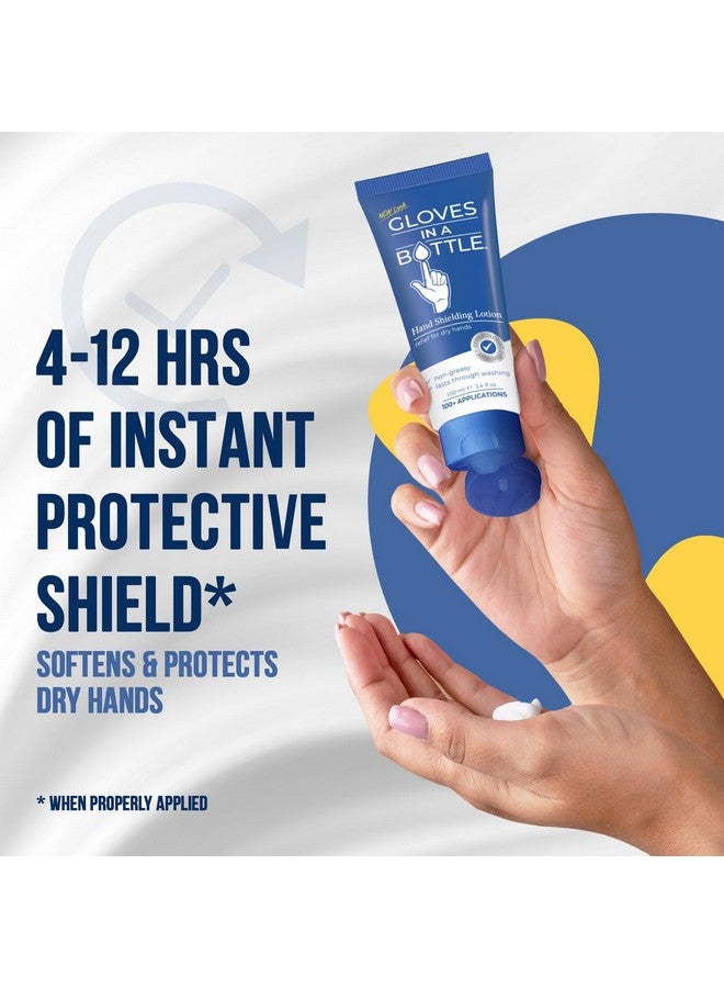 Gloves In A Bottle - Shielding Lotion for Dry Skin, Hand Lotion Travel Size, Protects & Restores Dry Cracked Skin- 3.4 oz.. - Image 2