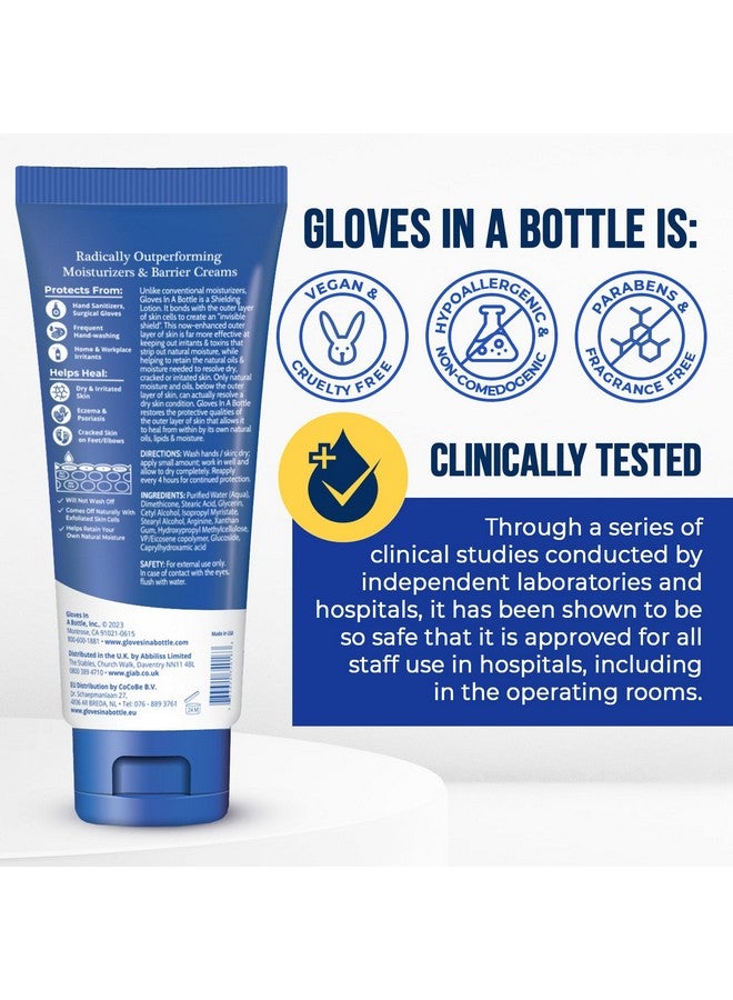 Gloves In A Bottle - Shielding Lotion for Dry Skin, Hand Lotion Travel Size, Protects & Restores Dry Cracked Skin- 3.4 oz.. - Image 5