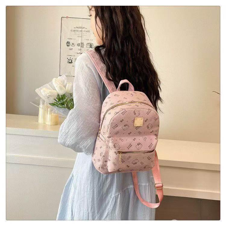 Hello Kitty/Hello Kitty Limited Fashion Printed Meeting Gift Bag Backpack Women'S Bag - Image 1