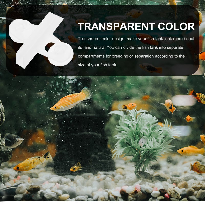 10pcs Cup Holder Aquarium Clips Fish Breeding Divider Cup Clip - Image 3