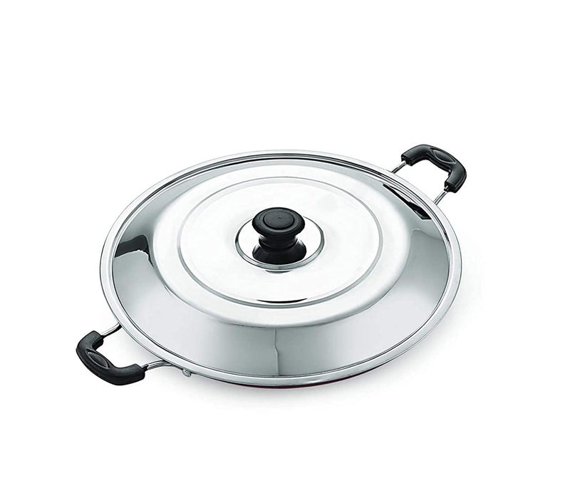 SHOPECOM Litti Maker 12 Cavity Appam Maker with Lid - Image 2