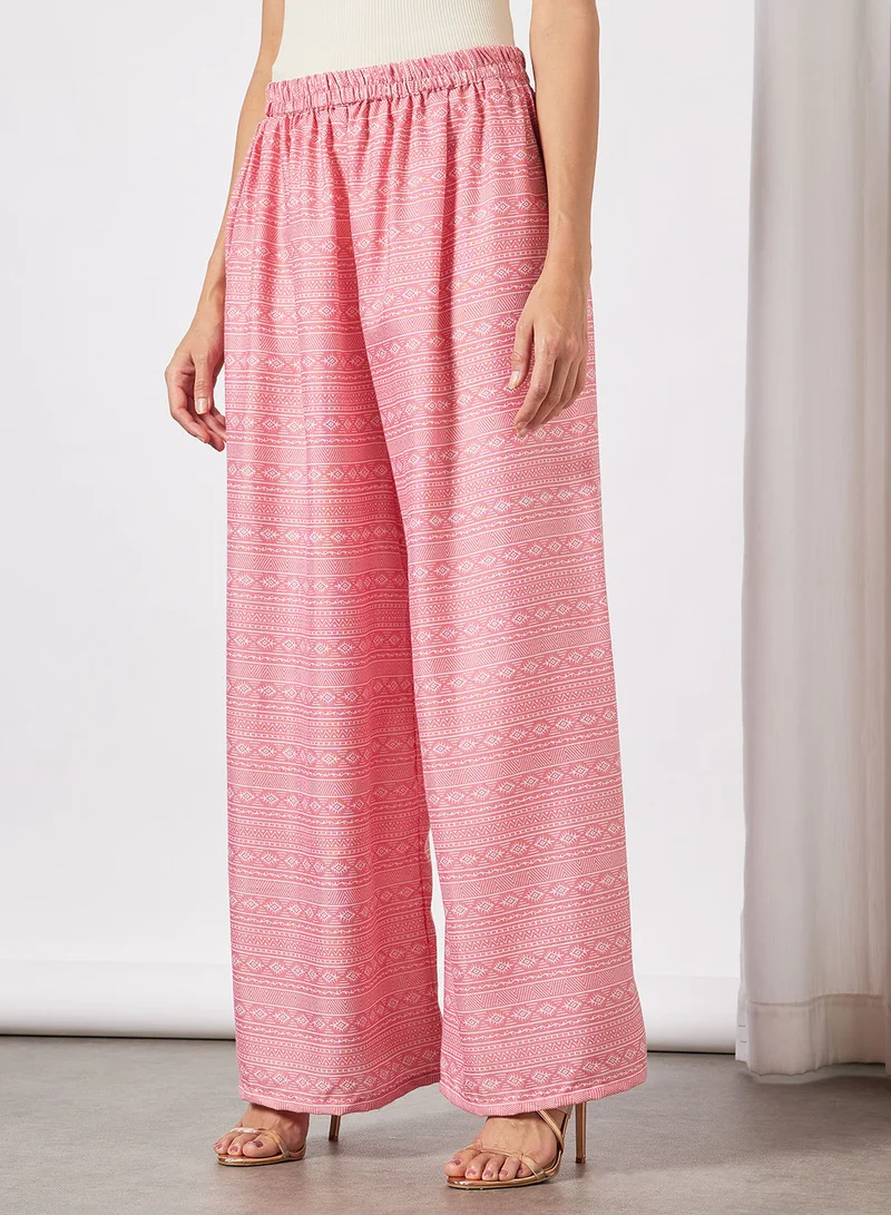 HANA & SARA 2-Piece Jalabiya And Pants Set With Matching Sheila