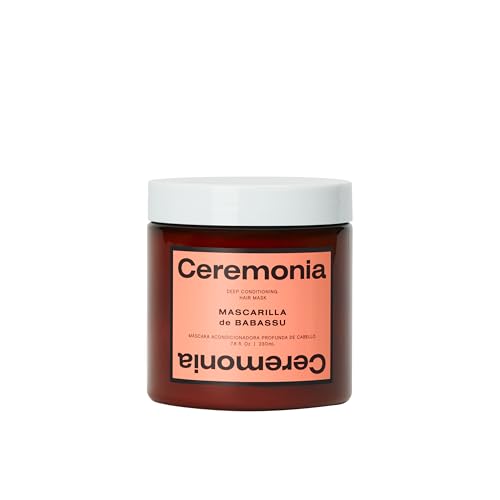 Ceremonia Deep Conditioning Hair Mask with Cupuau Butter Mascarilla de Babassu for Dry or Damaged Hair Deep Hydration Treatment for Softer Hair 78 fl oz - Image 1