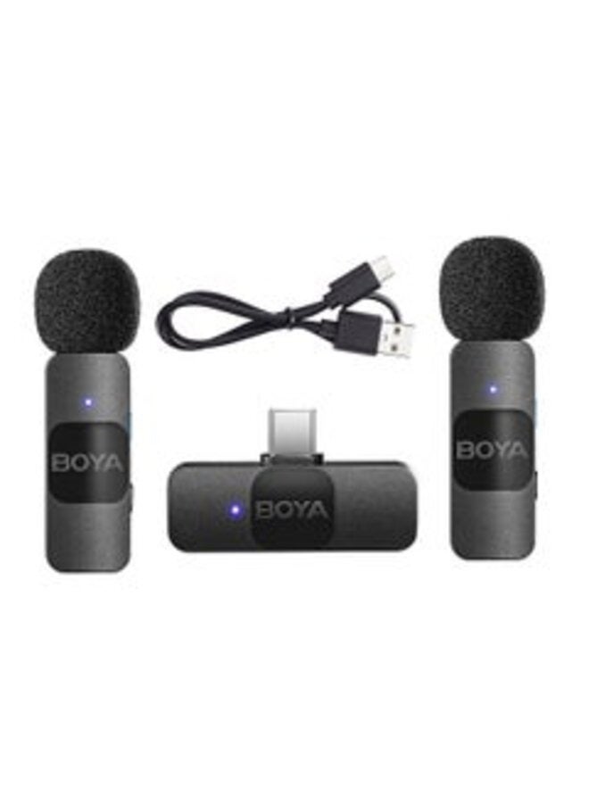 BOYA BY-V20 Ultracompact Wireless Microphone System for USB-C Devices (2.4 GHz) - Image 3
