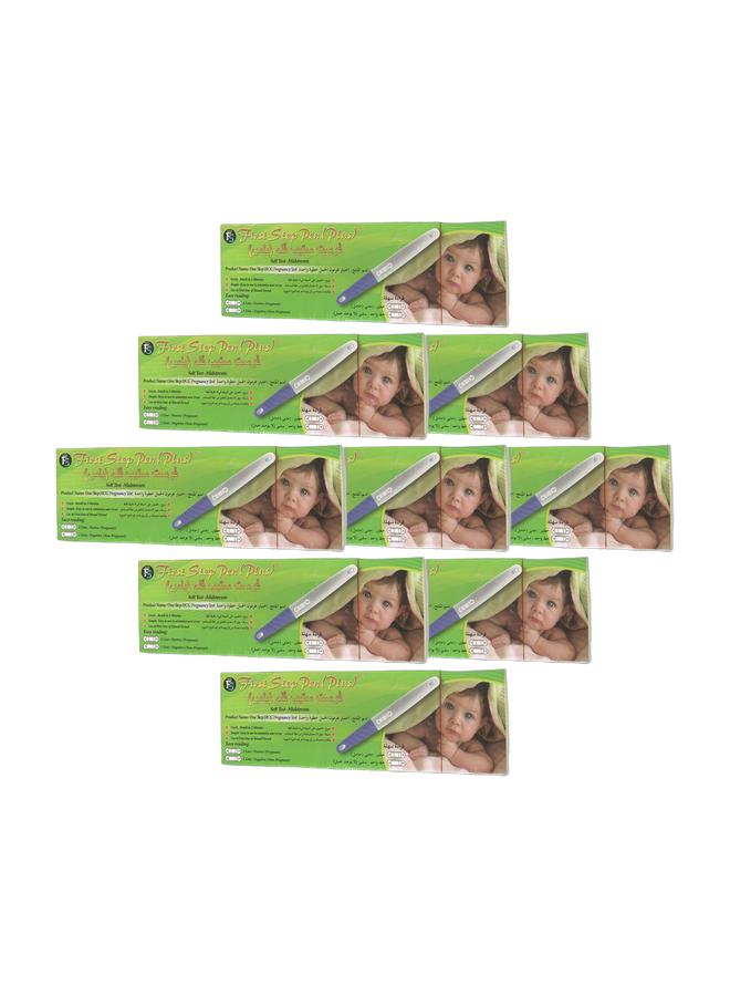First Step Bundle x 9 First Step Pen Plus – One Step HCG Pregnancy Test Self Test Midstream - Image 1