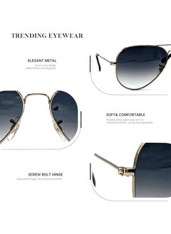 Signature Aviator Sunglass - 3025 Silver - Lens Size: 58 mm  - Image 3