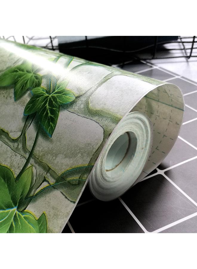 Bluejw Self-adhesive Wallpaper Bedroom Background Barber Shop Restaurant Creeper Self-sticker Wallpaper Waterproof Sticker Cabinet - Image 5