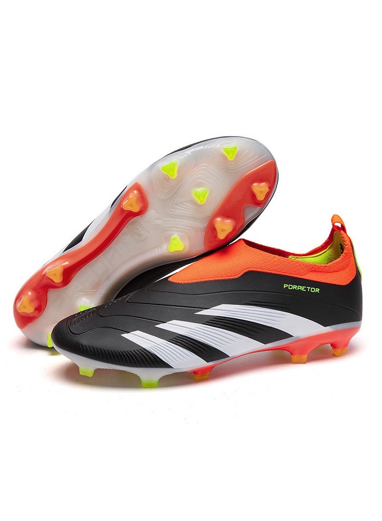 Men's Soccer Cleats, Suitable For Outdoor And Indoor Professional Youth Boys Soccer Cleats, Unisex Soccer Cleats.  - Image 1