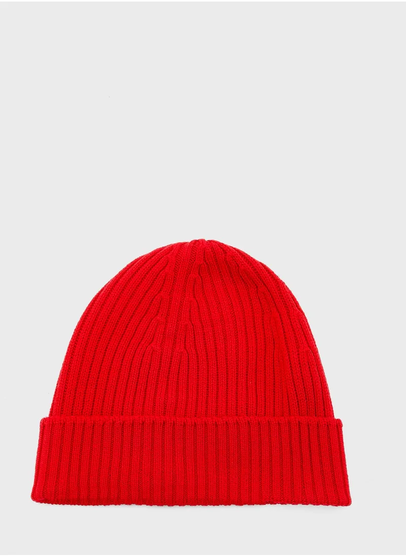 LACOSTE Logo Beanie Cap