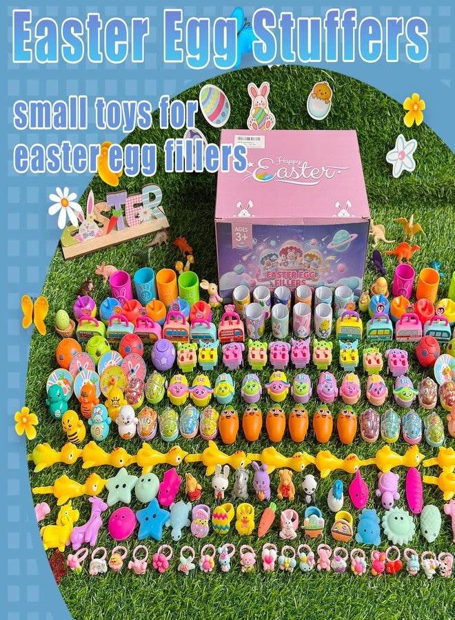 SQZUWIT 200 Pcs Easter Egg Fillers Basket Stuffers Essentials, Small Miny Toys Bulk Assortment Gift for Kids Girls Boys Party Favors Classroom Prize Supplies - Image 5