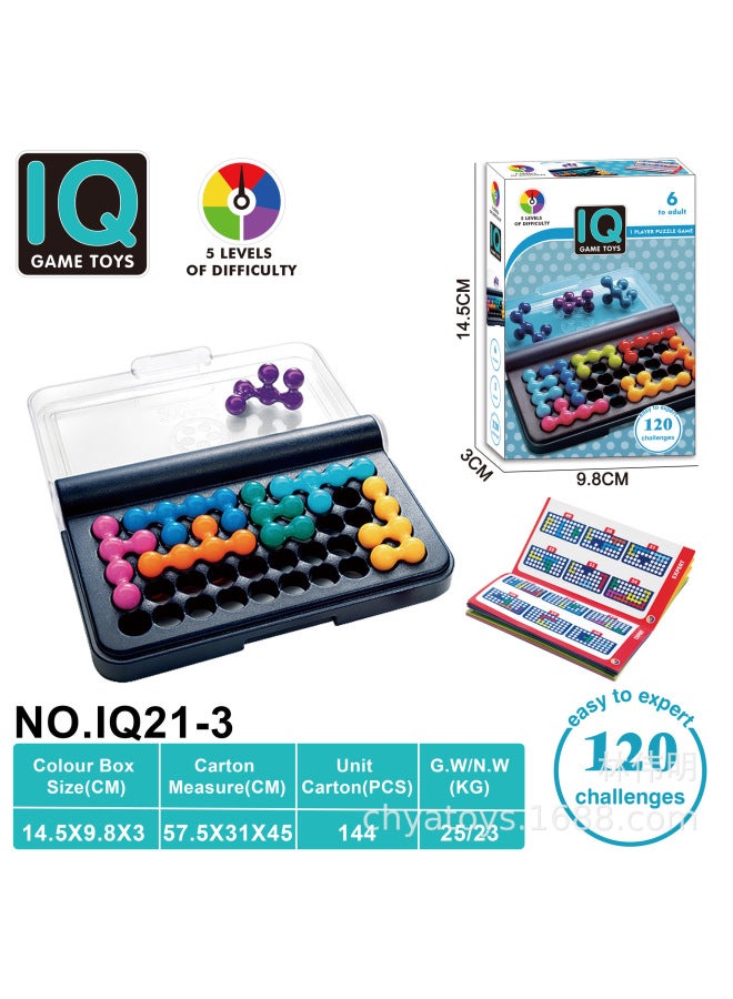 Cross-border Children's Desktop Game IQ Wisdom Battle Wisdom Magic Beads Logic Reasoning Thinking Exercise Educational Toys