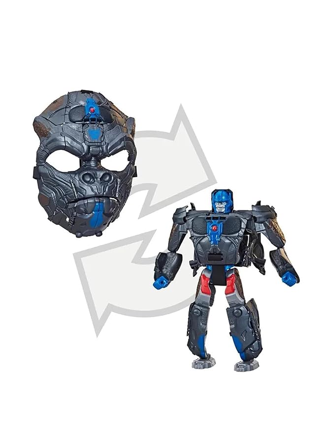 TRANSFORMERS Toys : Rise Of The Beasts Movie Optimus Primal 2 In 1 Converting Roleplay Mask Action Figure For Ages 6 And Up 9 Inch - Image 3