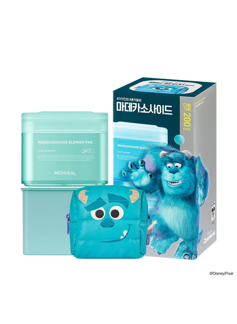 MEDIHEAL MEDIHEAL Madecassoside Toner Pads Disney Pixar EditionCentella Asiatica to Improve Uneven Skin Tone  Vegan Face Gauze Pads Full size 100 Pads  Refill 100 Pads 
