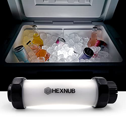 HEXNUB Cooler Box Light, Waterproof, Rechargeable LED Light Compatible with YETI, RTIC, ORCA, Ninja, Igloo, Coleman Ice Chest, Magnetic Base, Great for Outdoor Events, Camping Fishing Hunting Boating - Image 1