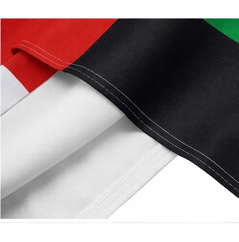 ARS UAE Flag for National Day 5 Meter Length, 1.5 Meter Width Premium Quality UAE Flag for National Day - Image 5