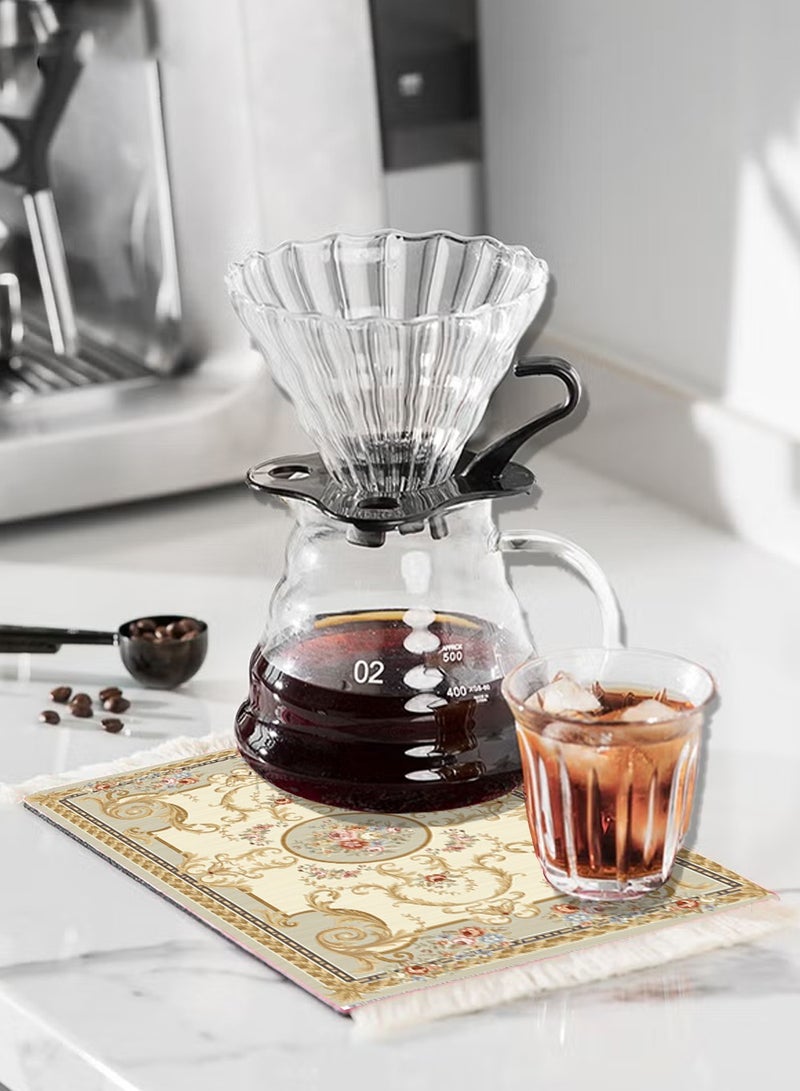 1pcs Coffee Mat, Coffee Cup Mat, Coffee Mug Mat, Table Mat, Mouse Pad - Image 4