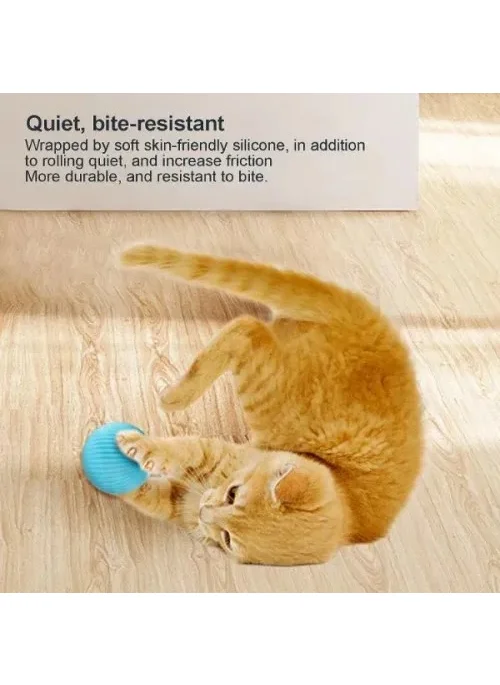 بت كيت Interactive Cat Dog Rechargeable Play Ball