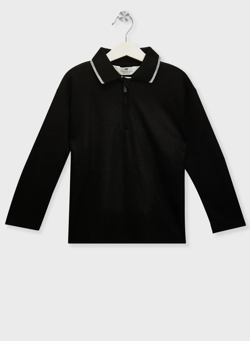 H&M Zip-Top Polo Shirt