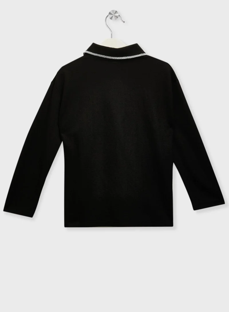 H&M Zip-Top Polo Shirt