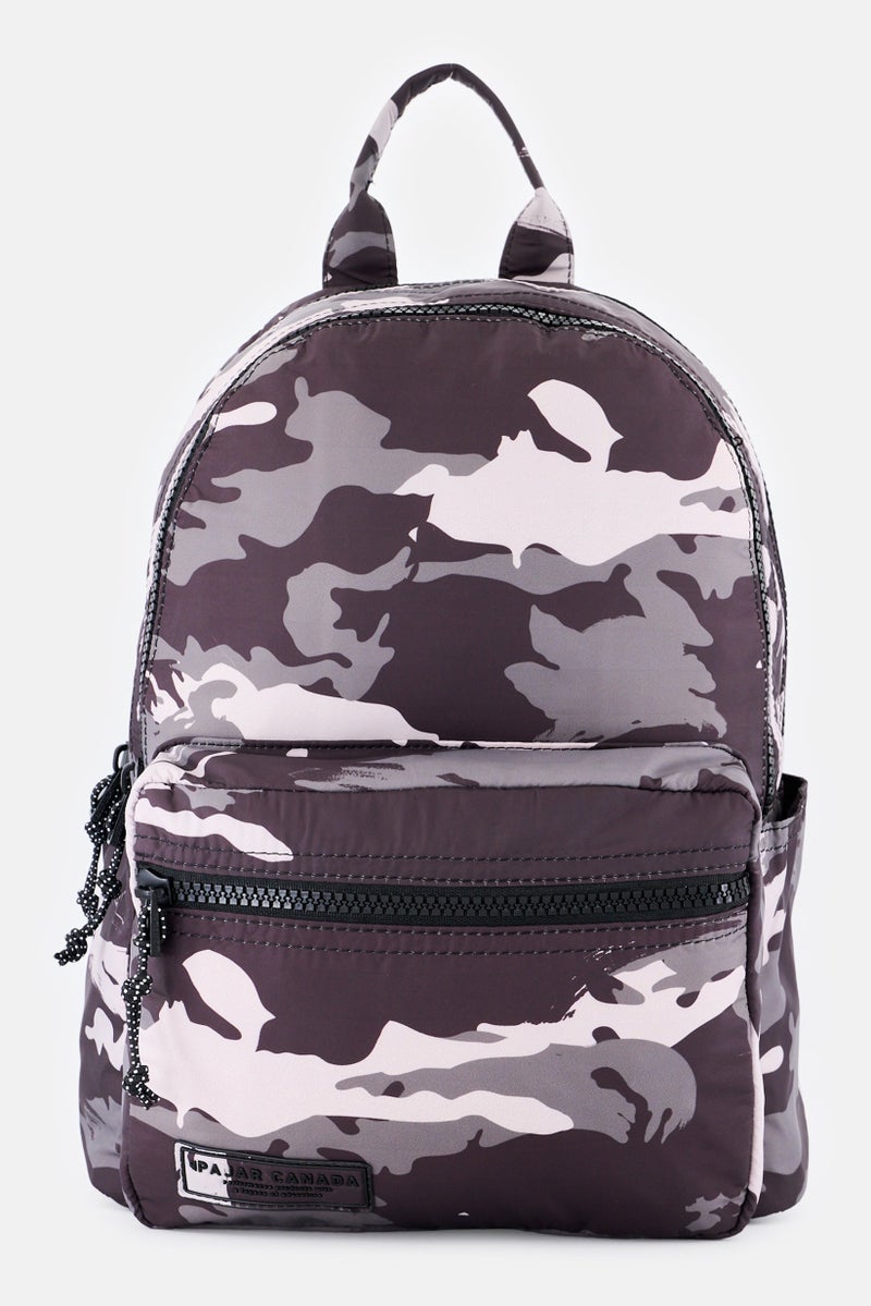 Pajar Women Camouflage Backpack, Multicolor - Image 1