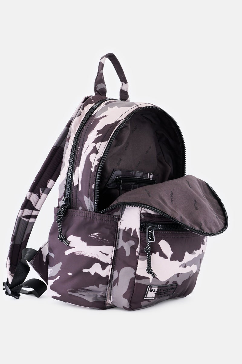 Pajar Women Camouflage Backpack, Multicolor - Image 3