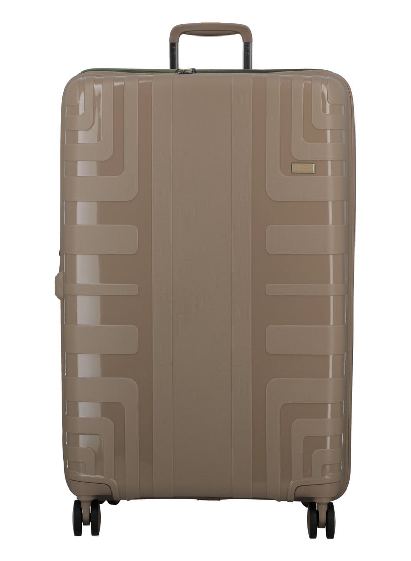 Jump Crossline Polypropylene Hard Expandable Luggage Suitcase Large Trolley 79cm Sand  - Image 2
