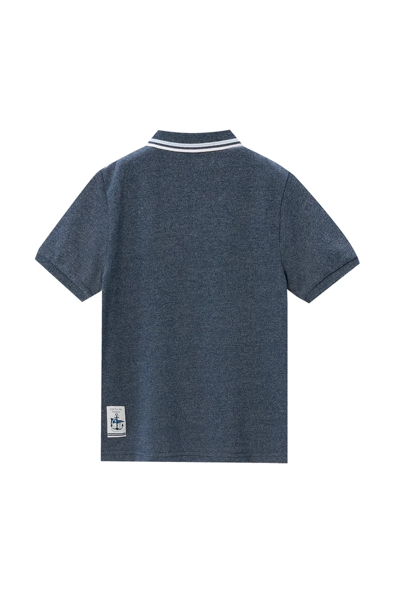 جيوردانو قميص بولو أزرق للأطفال