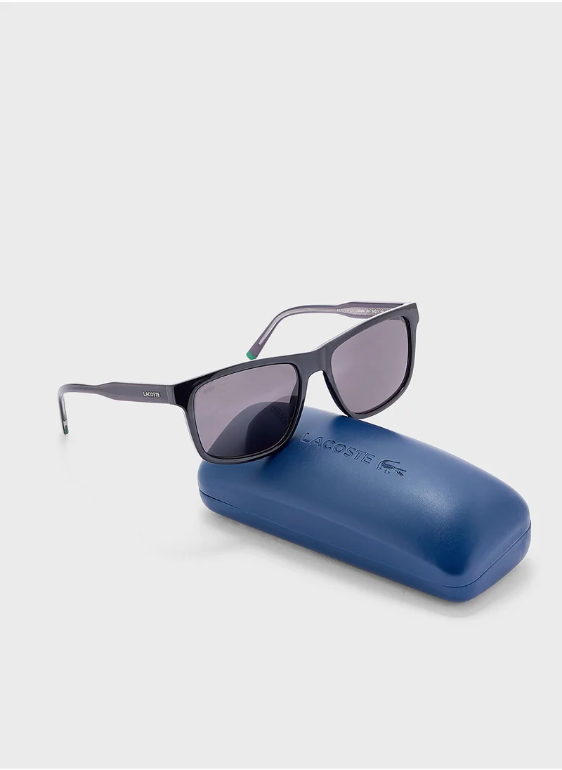 لاكوست Modified Rectangle Sunglasses L6025S