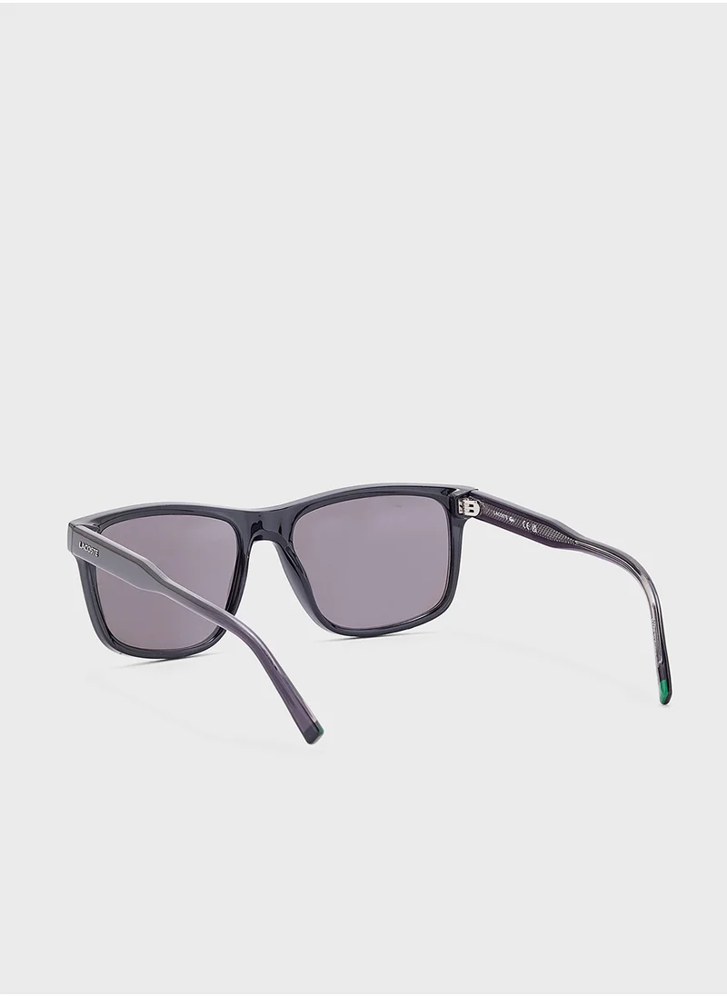 لاكوست Modified Rectangle Sunglasses L6025S