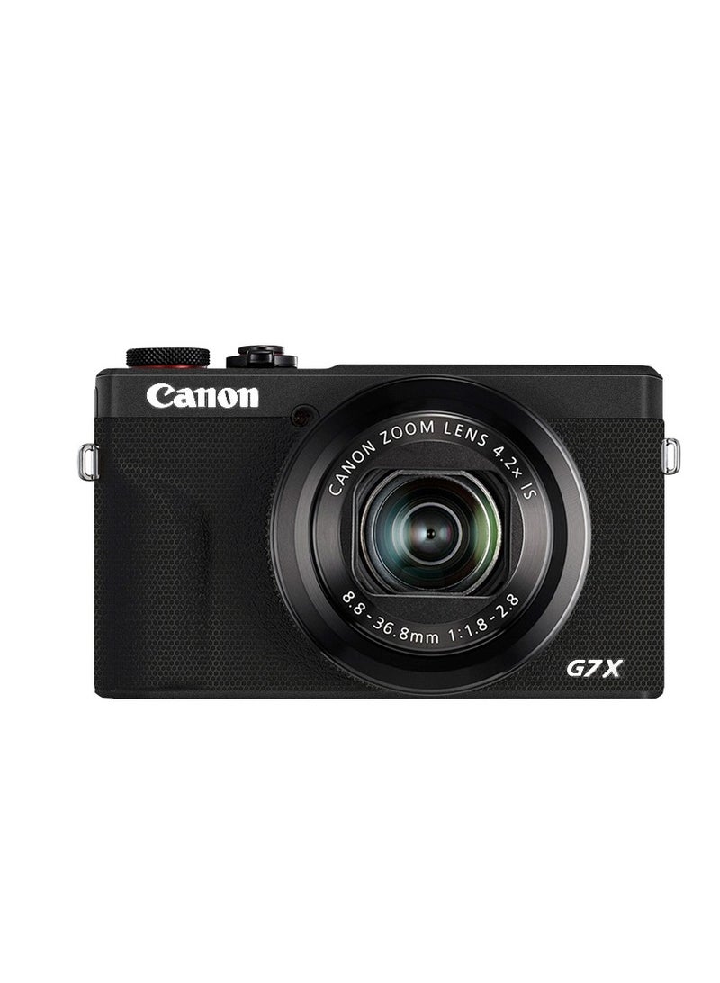 Walking Donkey Suitable For Canon G7X2 Body Frosted Ultra-Thin Film All-inclusive Protection Anti-Scratch Sticker Color Change Film G7X2 Photography Accessories Sticker (3M Matte Black) - Image 1