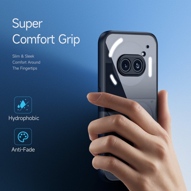 HuHa Case Cover For Nothing Phone 2a DUX DUCIS Aimo Series TPU + PC Frosted Feel Phone Case(Black) - Image 3